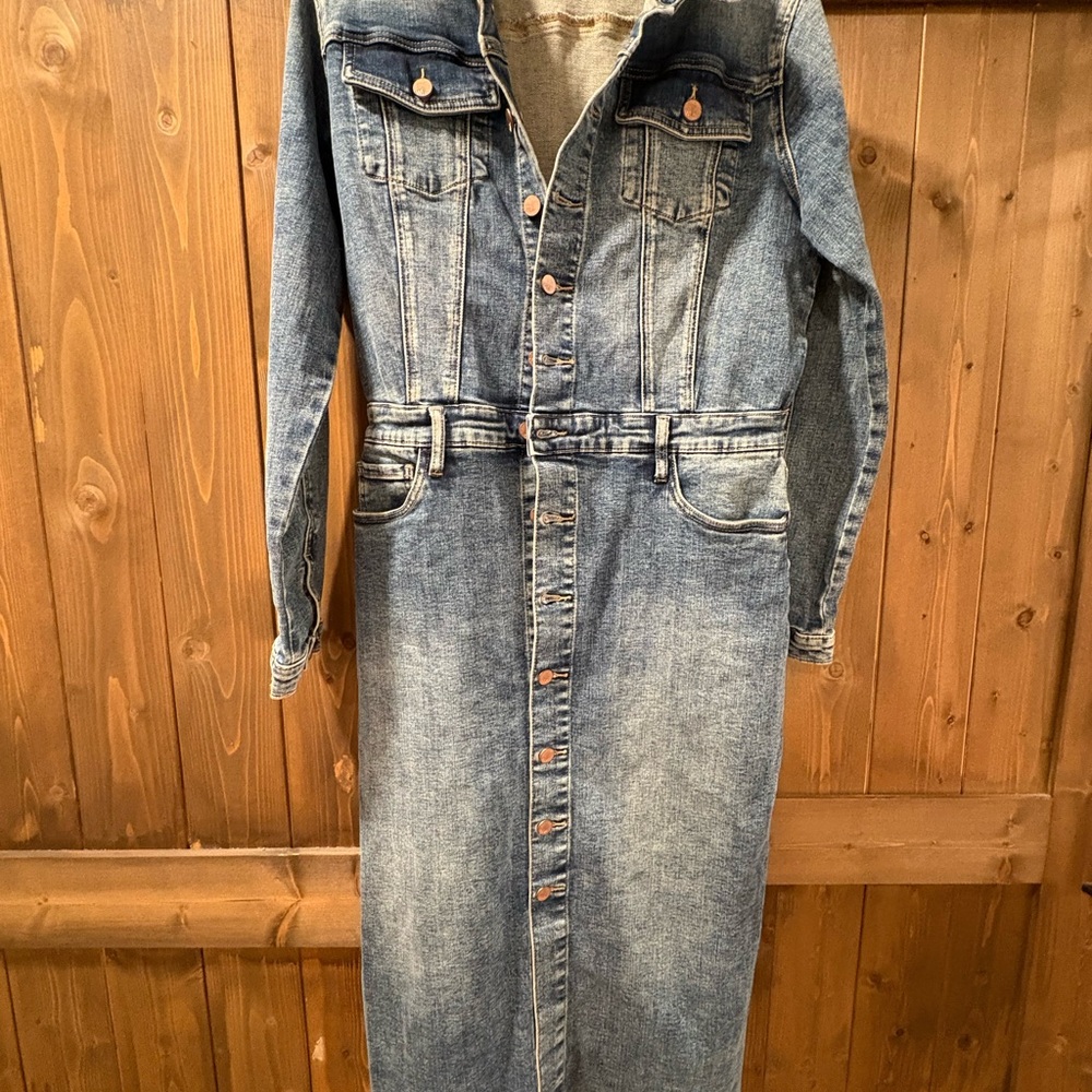 Women's Wash Lab Denim Midi Dress